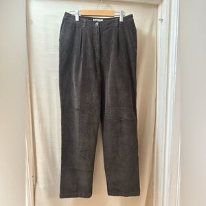 L.L. Bean Curvy Fit Corduroy Pants – Brown, Size 10 M/Tall